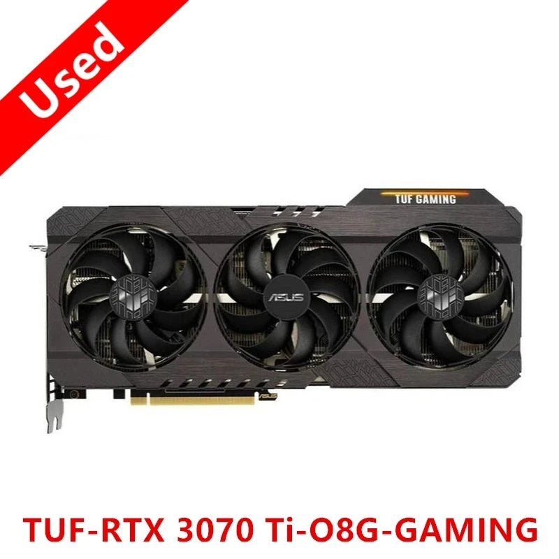 USED TUF RTX 3070 8GB GPU RTX 3070Ti 8GB Video Card GTX3070 Ti RTX3070Ti Gaming Nvidia Turbo Graphics Cards PC Computers Game