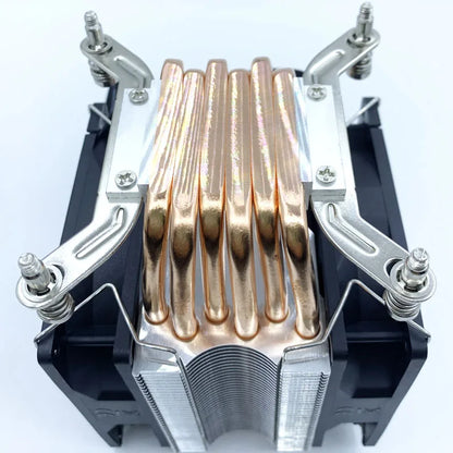 X99 CPU Processor Cooler 4PIN Quiet Ventilador 6 Heat Pipes 2011 1700 CPU Cooling Fan for Intel LGA 1150 1151 1155 X79 AM4 AM3